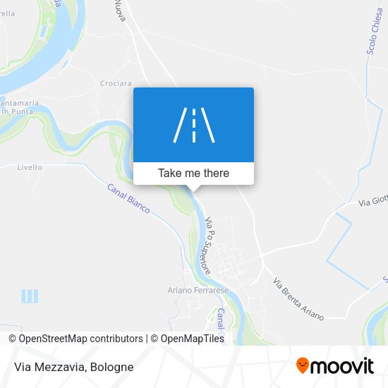 Via Mezzavia map