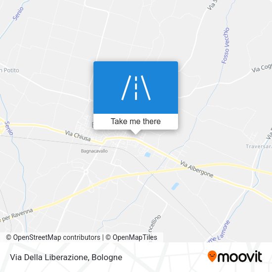 Via Della Liberazione map