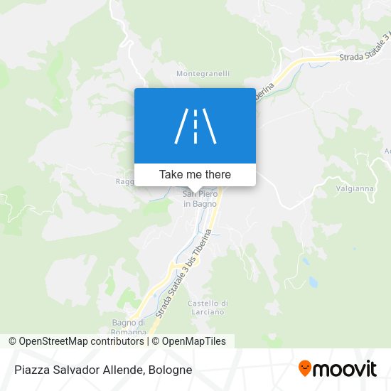 Piazza Salvador Allende map