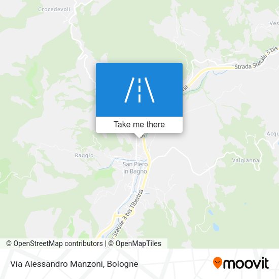 Via Alessandro Manzoni map
