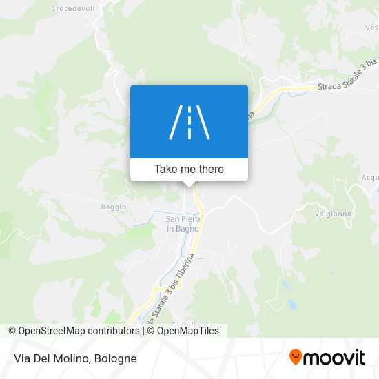 Via Del Molino map