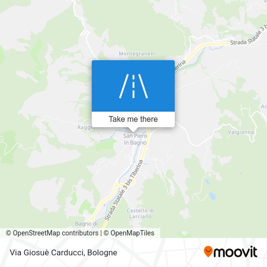 Via Giosuè Carducci map