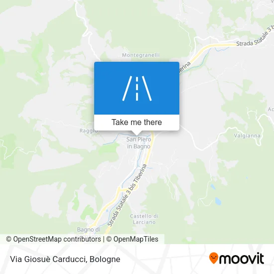 Via Giosuè Carducci map