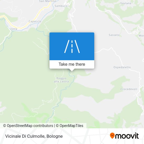 Vicinale Di Culmolle map