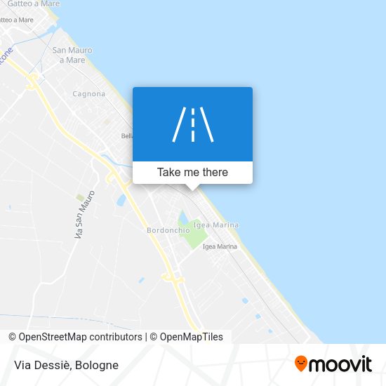 Via Dessiè map