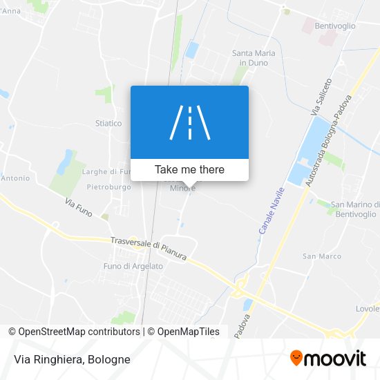 Via Ringhiera map