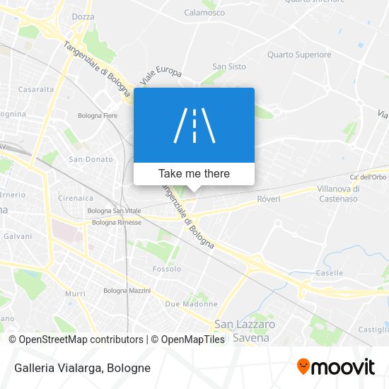 Galleria Vialarga map