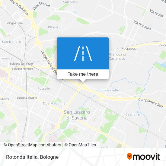Rotonda Italia map