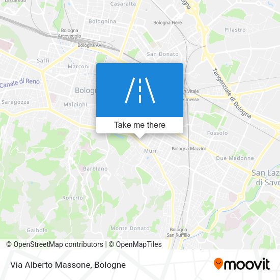 Via Alberto Massone map