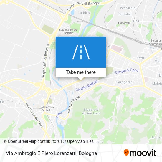 Via Ambrogio E Piero Lorenzetti map