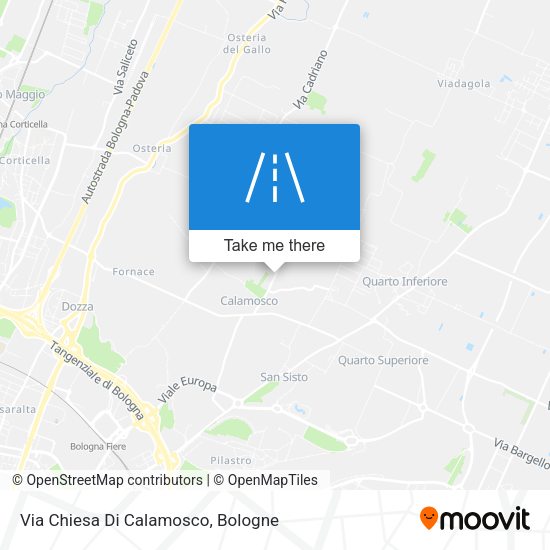 Via Chiesa Di Calamosco map