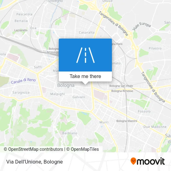Via Dell'Unione map