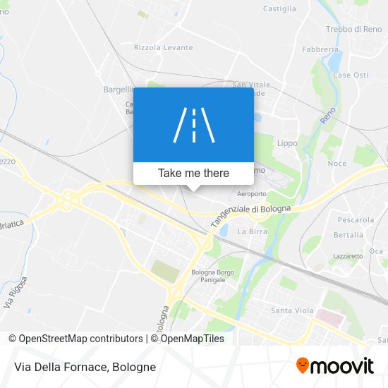 Via Della Fornace map
