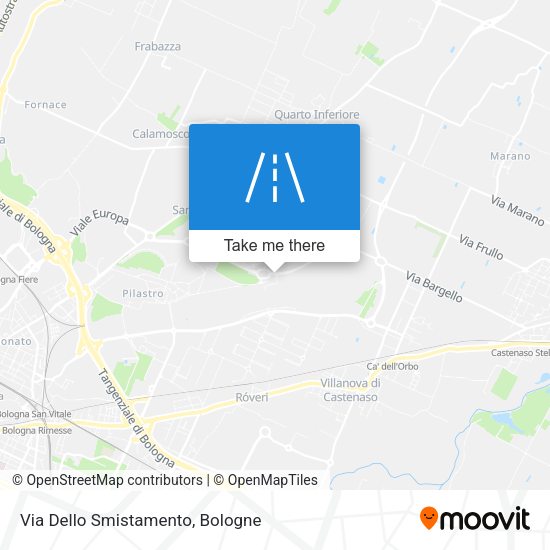 Via Dello Smistamento map