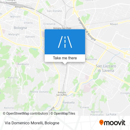 Via Domenico Morelli map