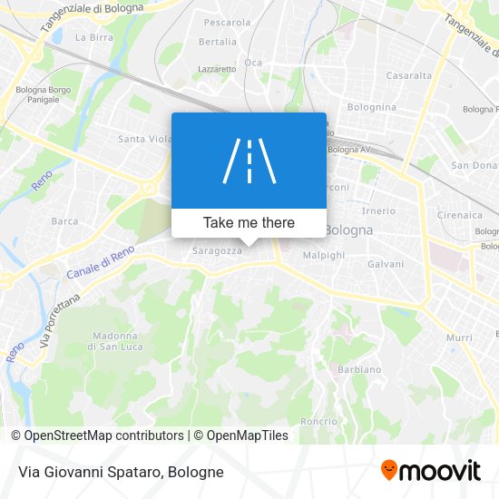 Via Giovanni Spataro map
