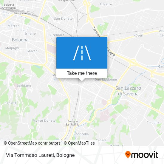 Via Tommaso Laureti map