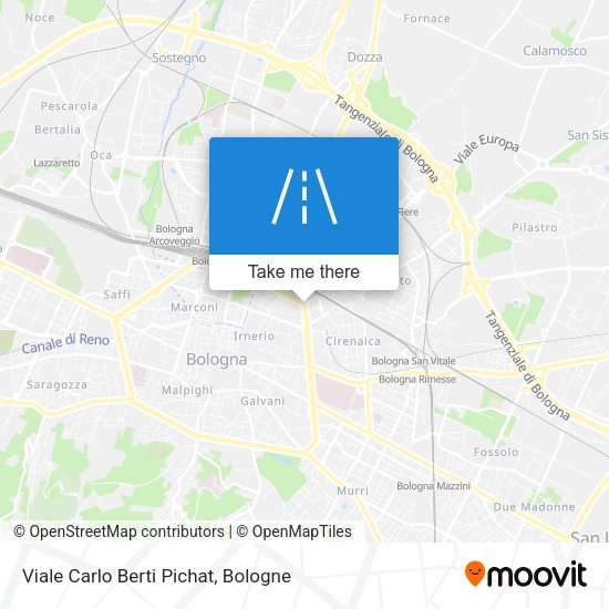 Viale Carlo Berti Pichat map