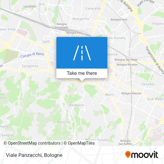 Viale Panzacchi map