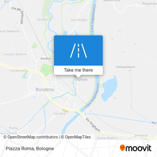 Piazza Roma map