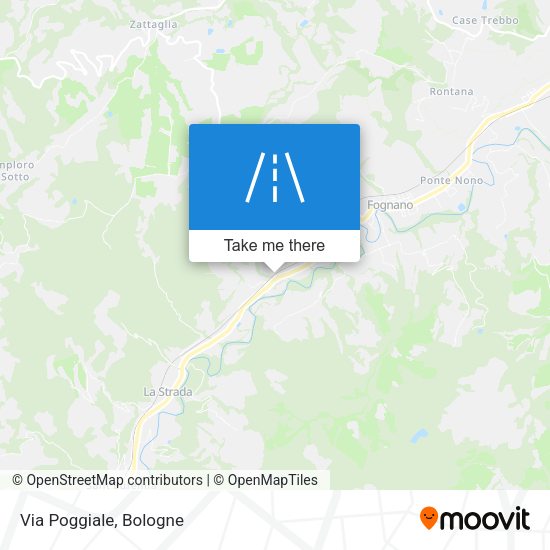 Via Poggiale map