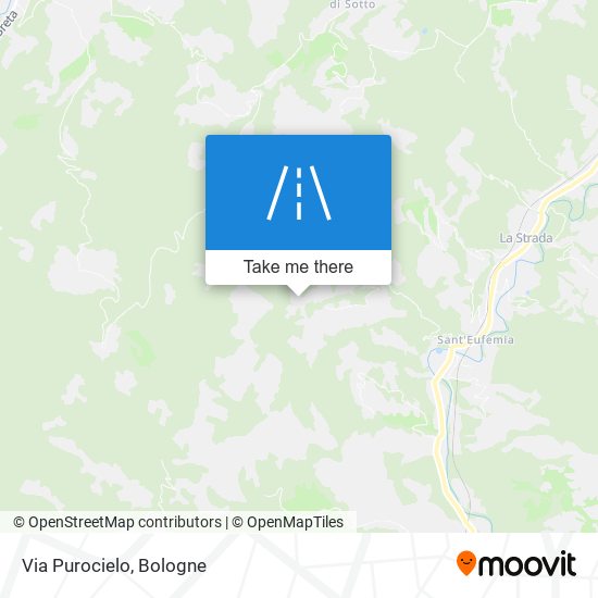 Via Purocielo map