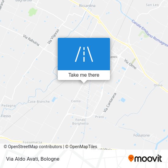 Via Aldo Avati map