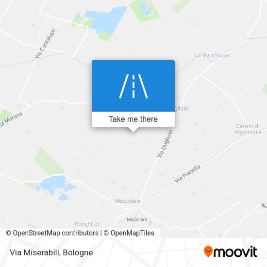 Via Miserabili map