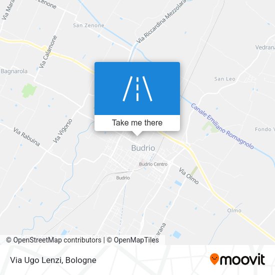Via Ugo Lenzi map