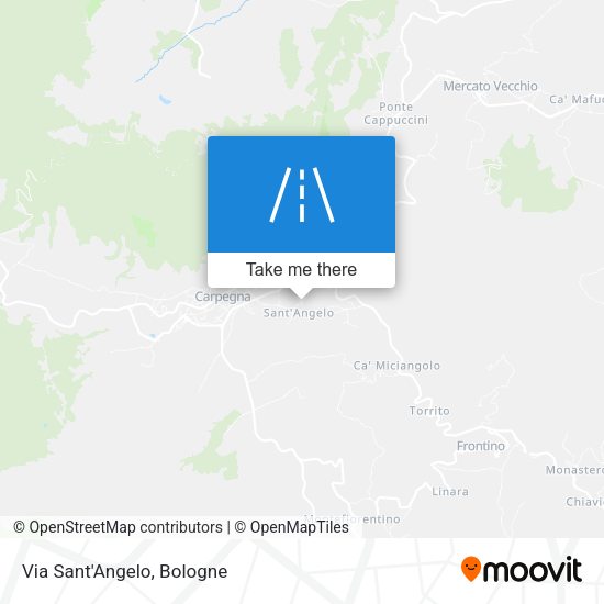 Via Sant'Angelo map