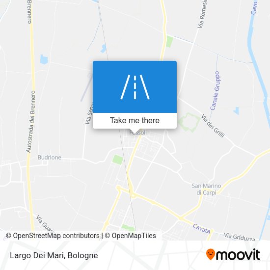 Largo Dei Mari map
