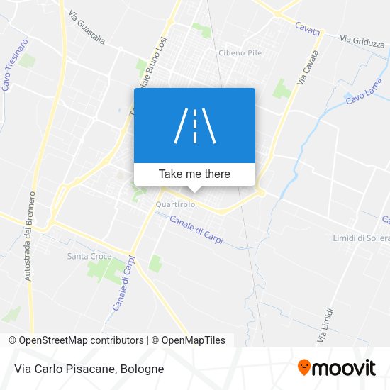 Via Carlo Pisacane map
