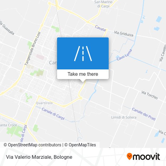 Via Valerio Marziale map