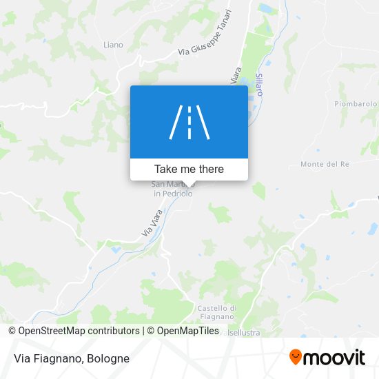 Via Fiagnano map