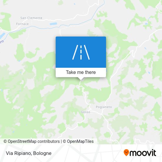 Via Ripiano map