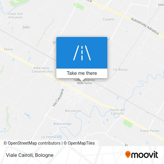 Viale Cairoli map