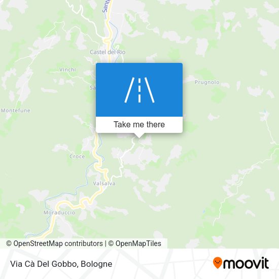 Via Cà Del Gobbo map