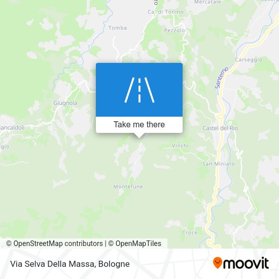 Via Selva Della Massa map