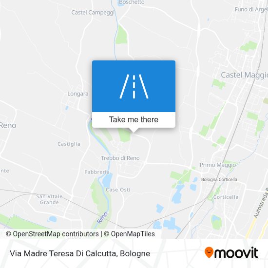 Via Madre Teresa Di Calcutta map