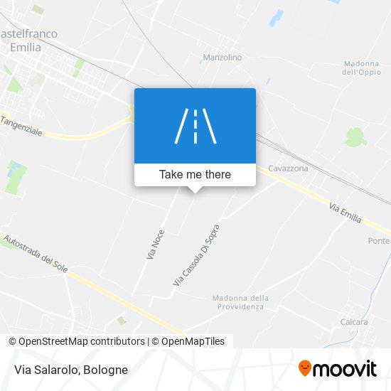 Via Salarolo map