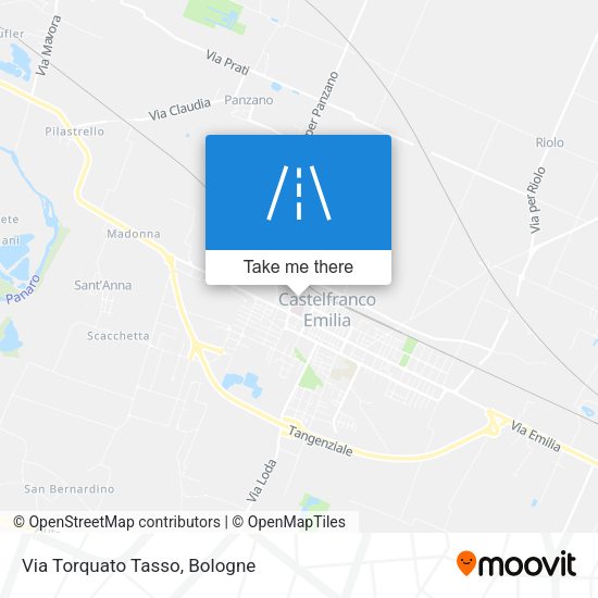 Via Torquato Tasso map