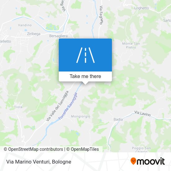 Via Marino Venturi map