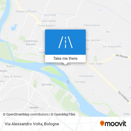 Via Alessandro Volta map