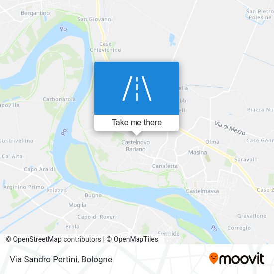 Via Sandro Pertini map