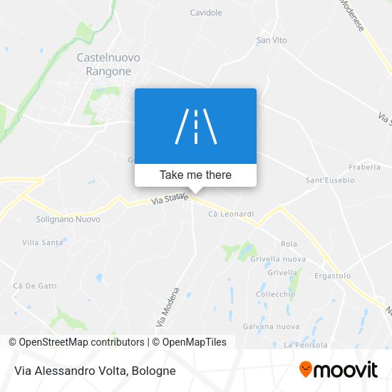 Via Alessandro Volta map