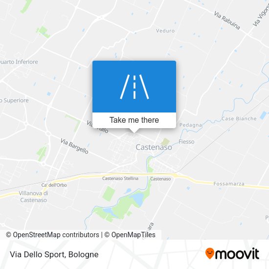 Via Dello Sport map