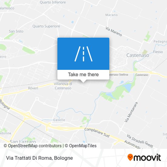 Via Trattati Di Roma map