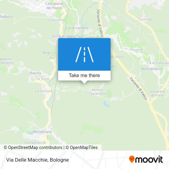 Via Delle Macchie map