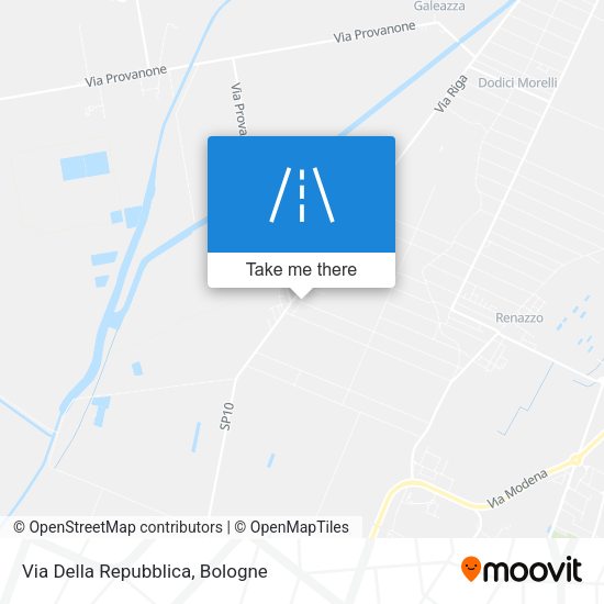 Via Della Repubblica map