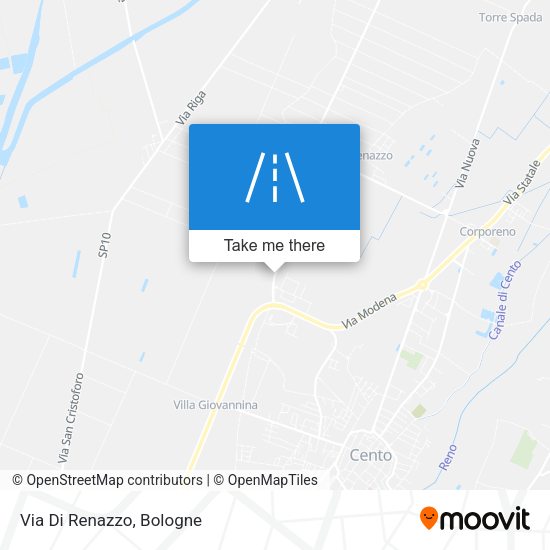 Via Di Renazzo map